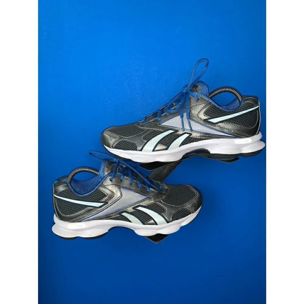 Reebok RunTone Action Womens Running Shoes Sz 10 Toning Walking Blue /Si…